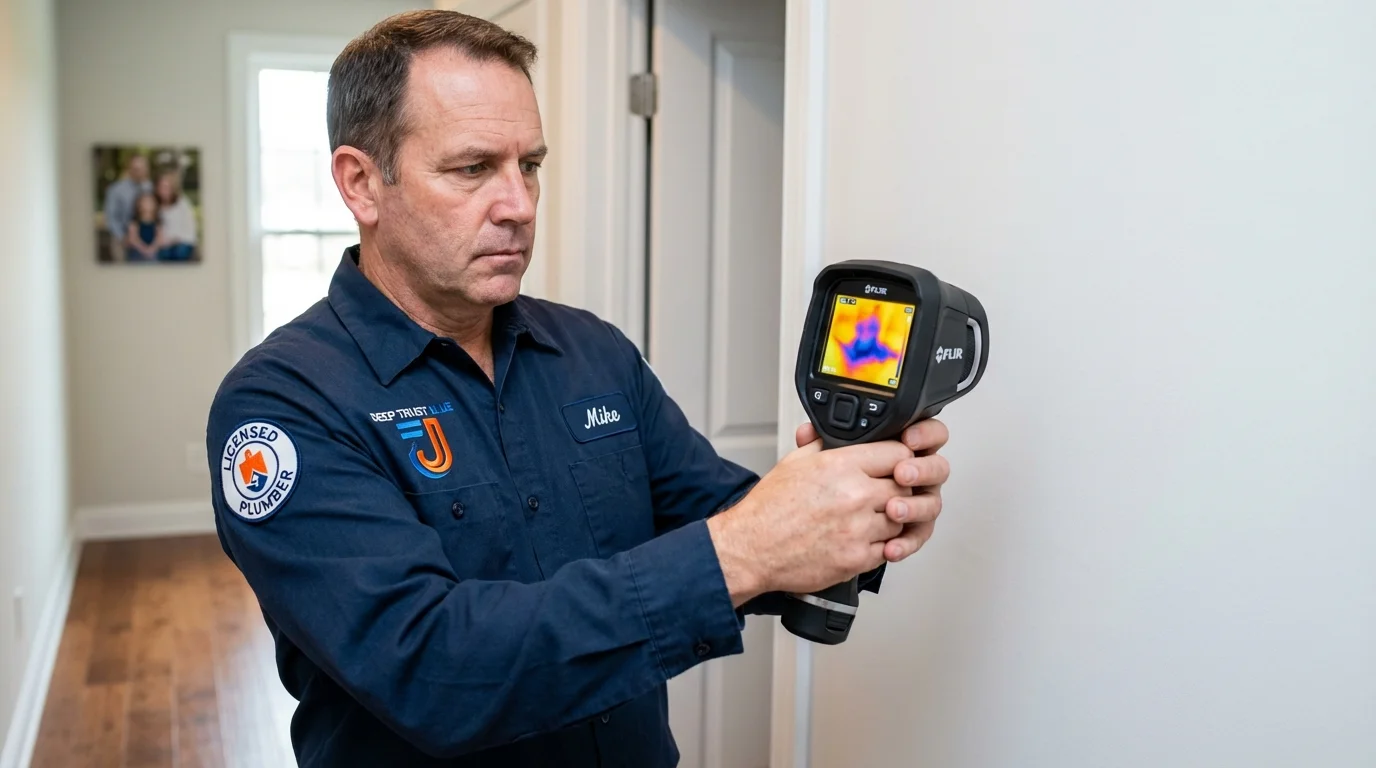 Thermal imaging leak detection by Johns Plumbing LLC in Oxon Hill